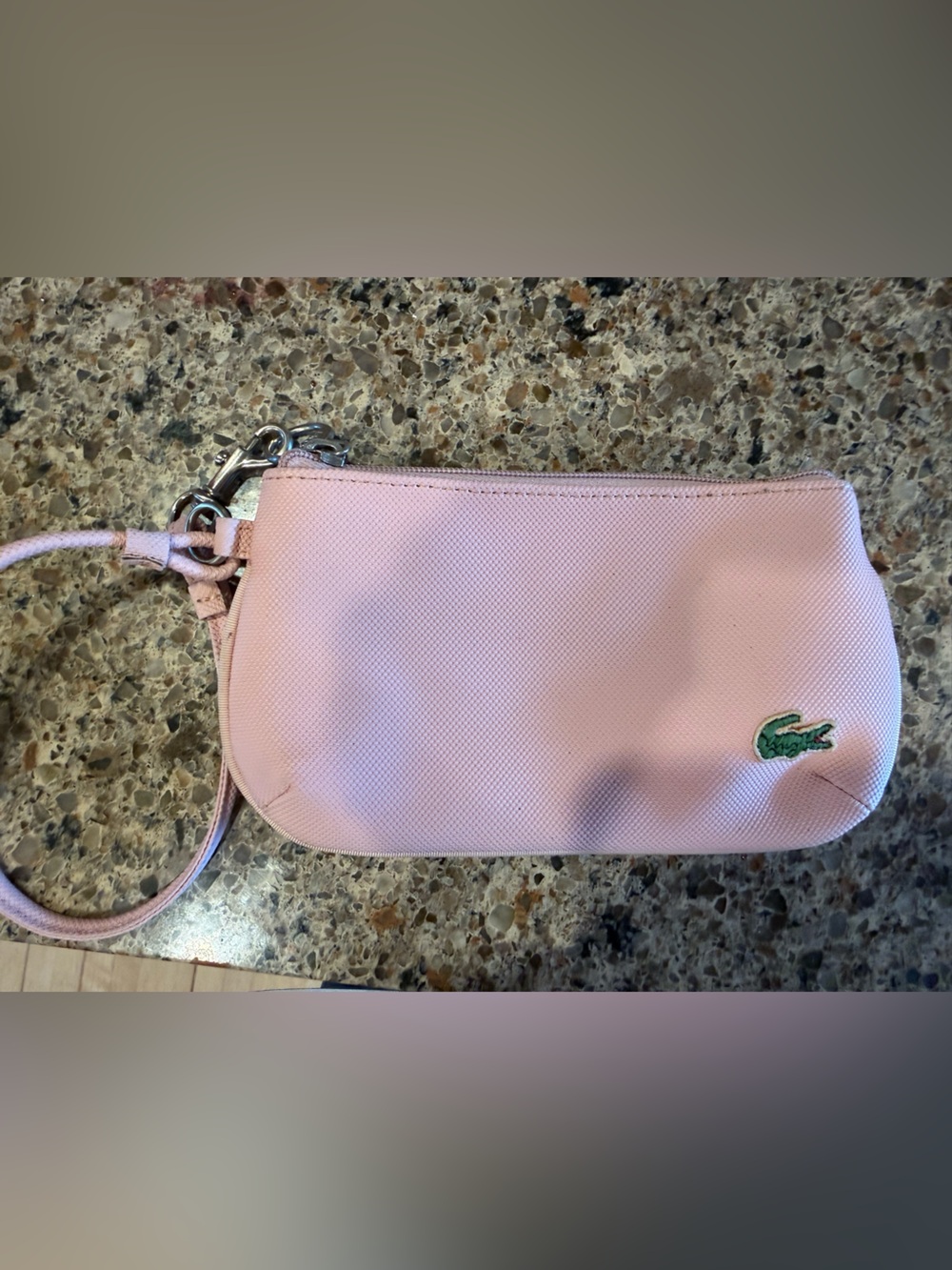 Lacoste Light Pink Wristlet